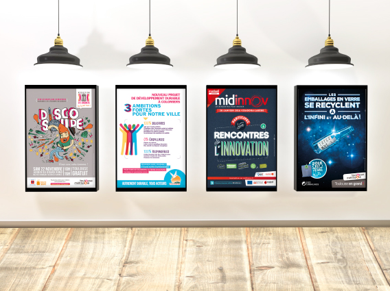 publicités secteur public par ICOM